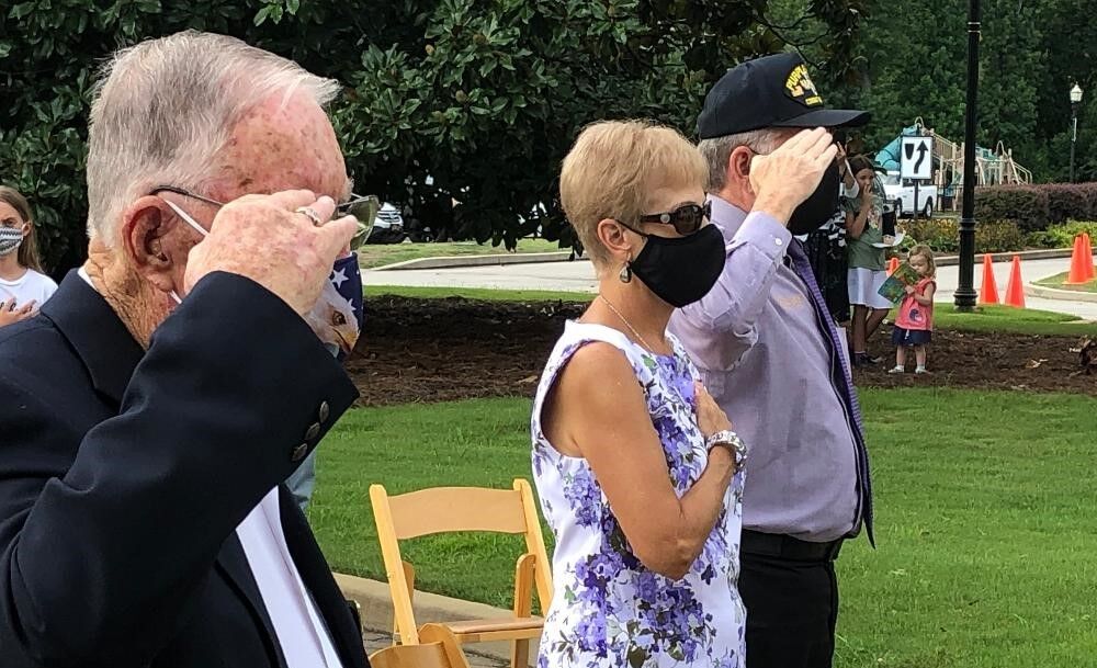 purple heart day veterans salute
